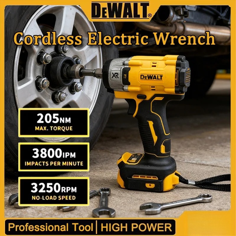 Power Tools Impact Wrench - DEWALT Household Lithium Battery Wrench, High
