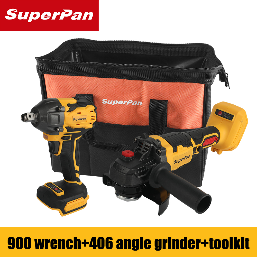 Power Tools Impact Wrench - Home DIY Cordless Power Tool Combo