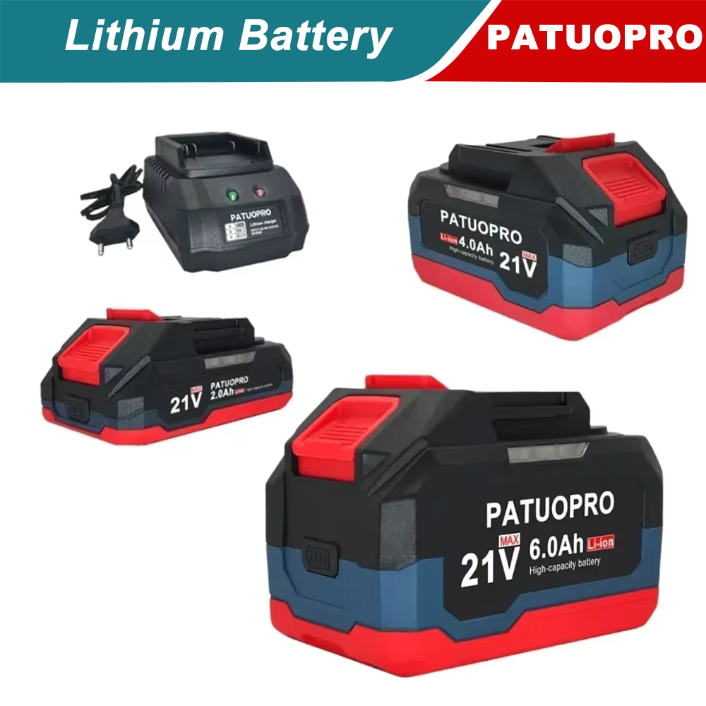 Power Z Tools - 18-21V 2.0Ah 4.0Ah 6.0Ah Rechargeable Lithium