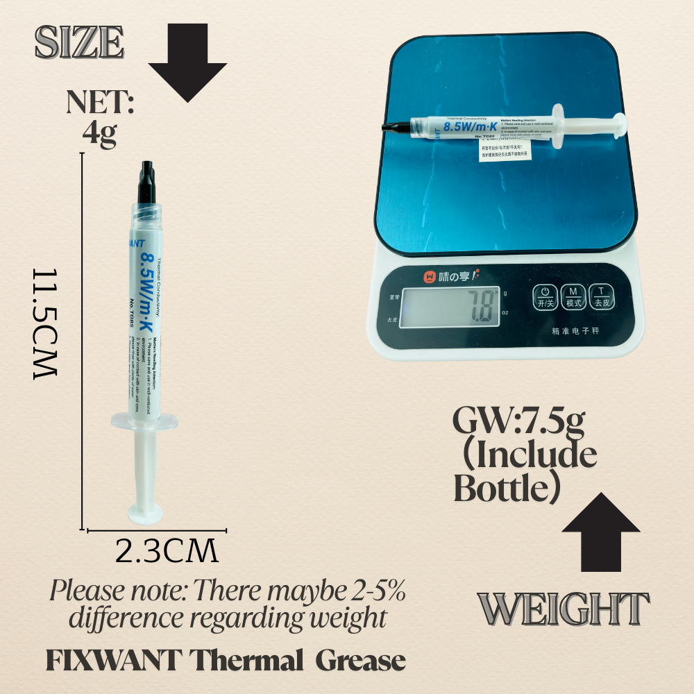 8.5w/m·k Thermal Paste Heat Co - Power Tools Grease recensie en prijs