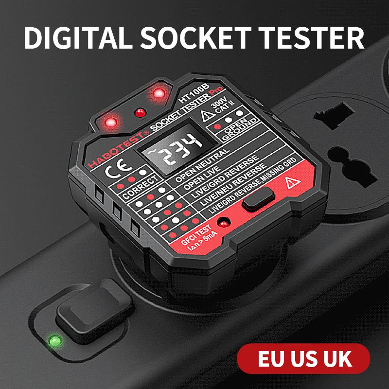 HT106 Digital Socket Tester Pr - Power Tools Uk Review recensie en prijs