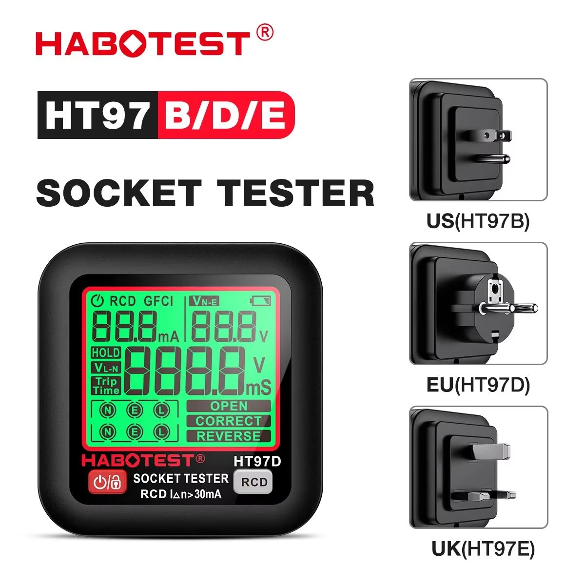 HABOTEST HT97 Digital Socket T - Power Tools Uk Review recensie en prijs
