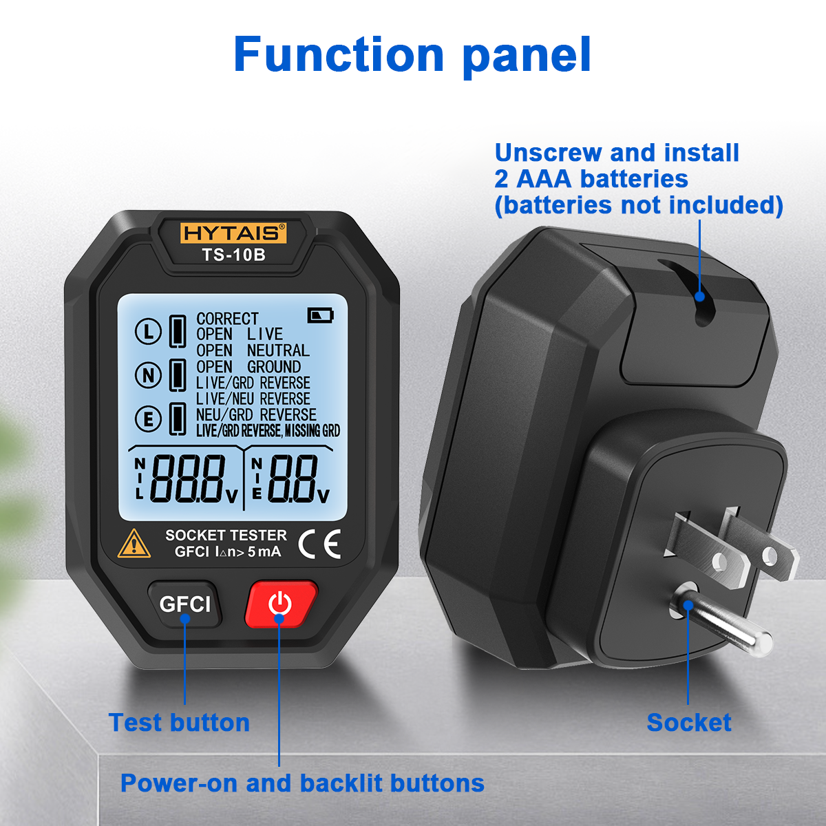 HYTAIS Digital Socket Tester B - Power Tools Uk Review recensie en prijs