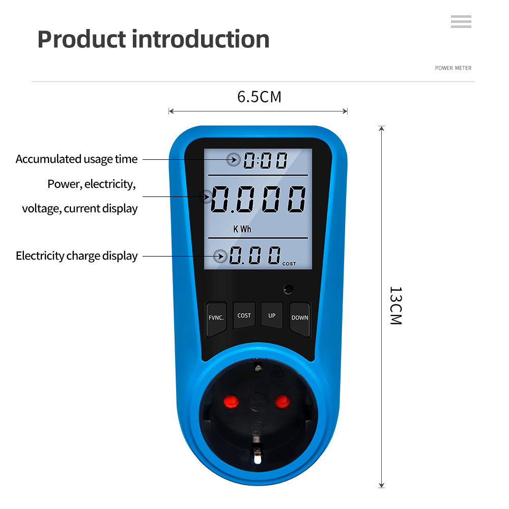 Digital Current Meter AC 230V  - Power Tools Uk Review recensie en prijs