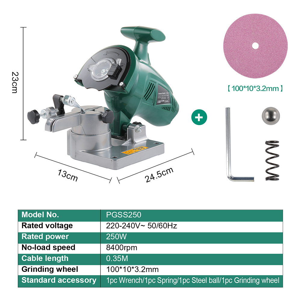 POSENPRO 250W ChainSaw Sharpen - Power Tools Online recensie en prijs
