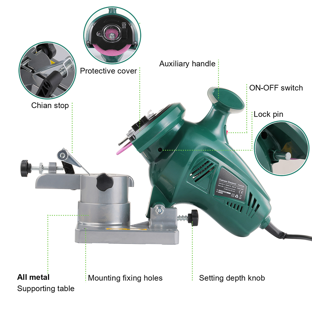POSENPRO 250W ChainSaw Sharpen - Power Tools Online recensie en prijs