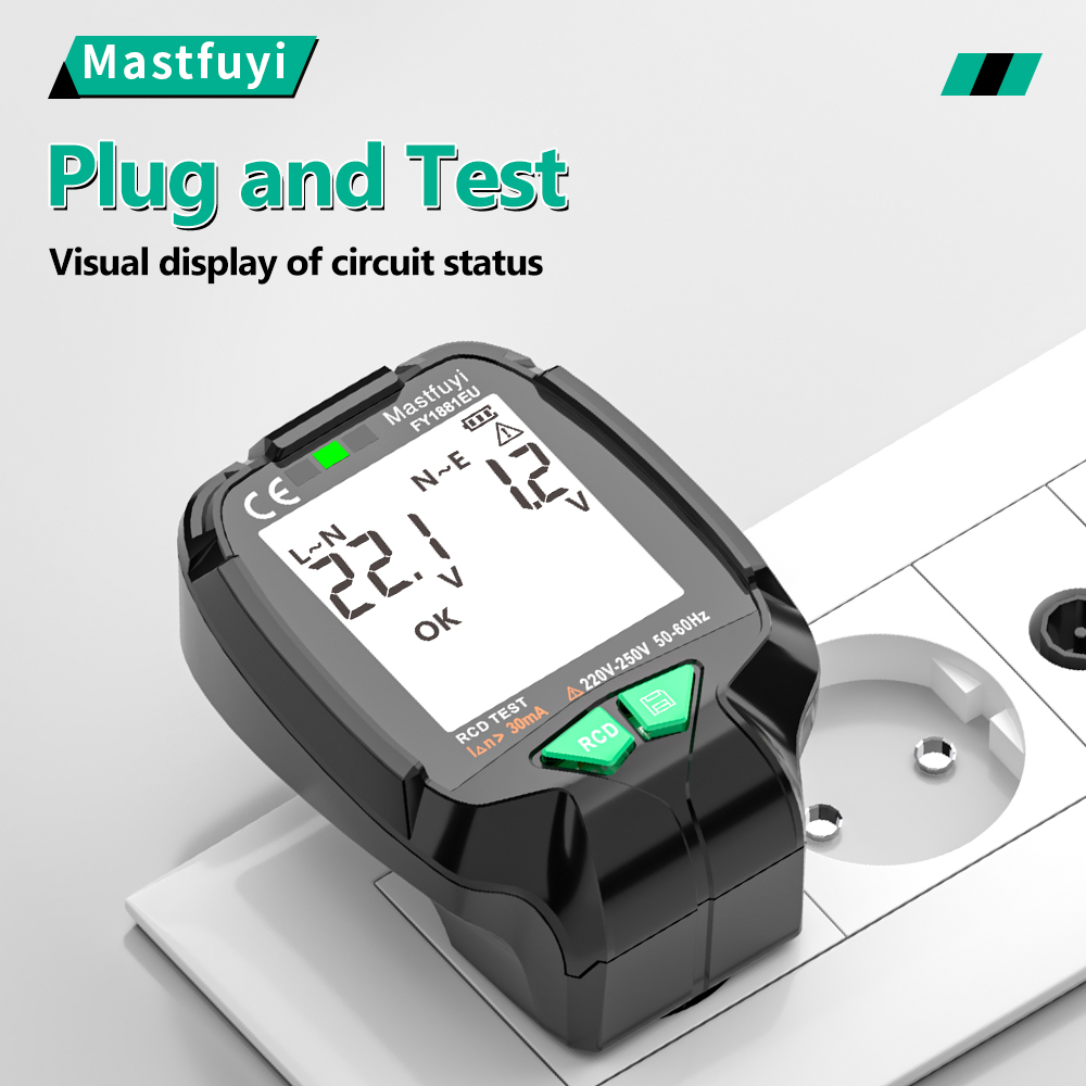 MASTFUYI FY1881 Socket Tester  - Power Tools Uk Review recensie en prijs