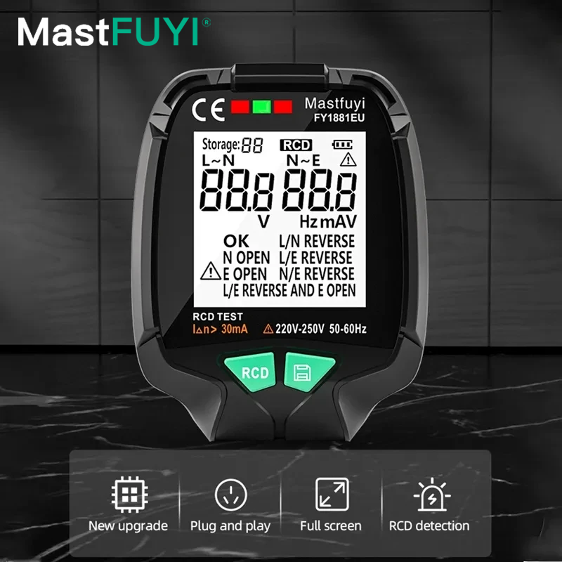 MASTFUYI FY1881 Socket Tester  - Power Tools Uk Review recensie en prijs