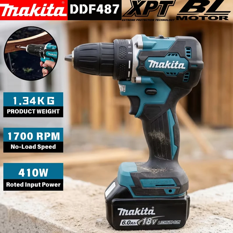 Makita DDF487 Cordless Driver  - Power Tools Online recensie en prijs