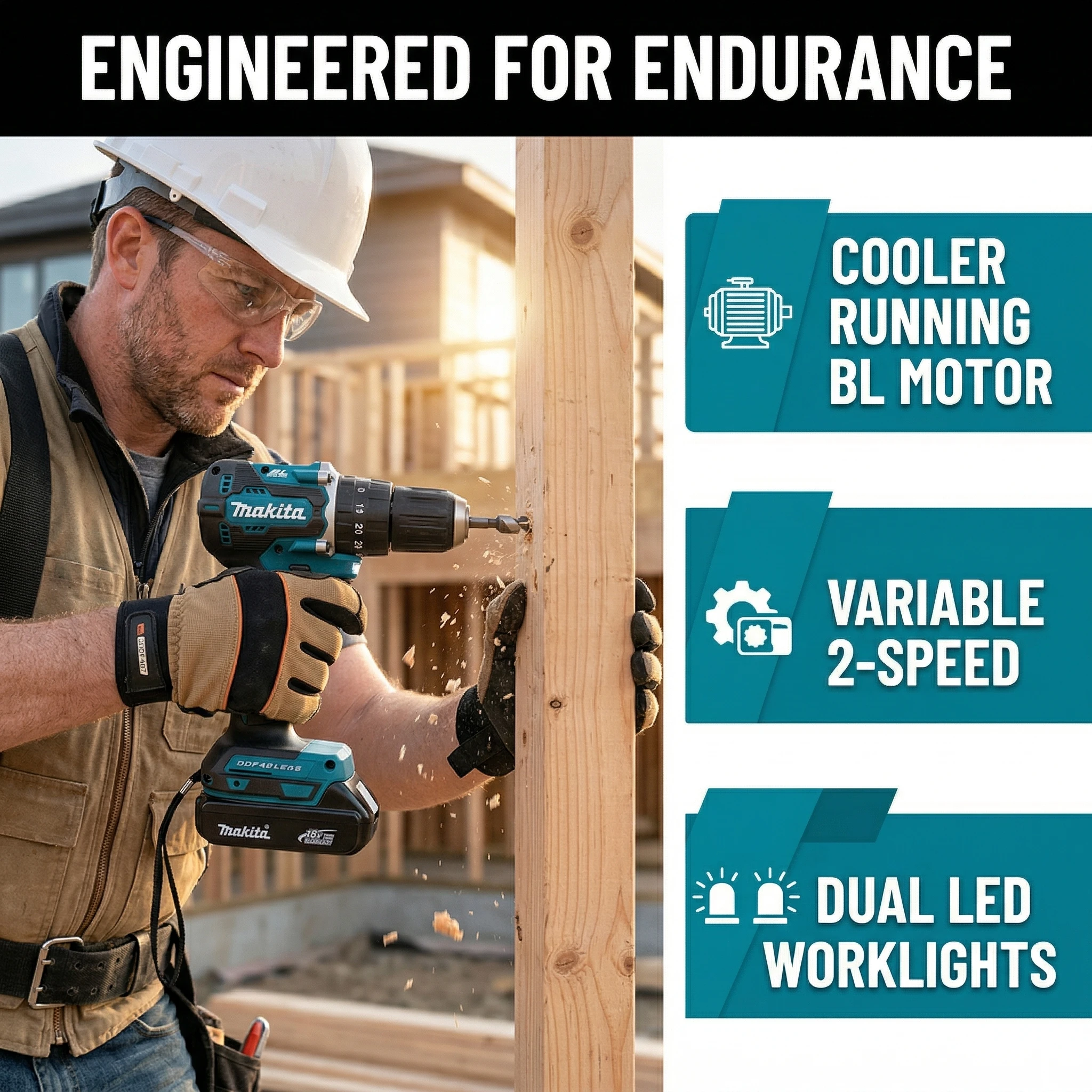 Makita DDF487 Cordless Driver  - Power Tools Online recensie en prijs