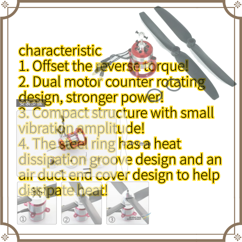 Coaxial twin-propeller vector  - Power Tools Vector recensie en prijs