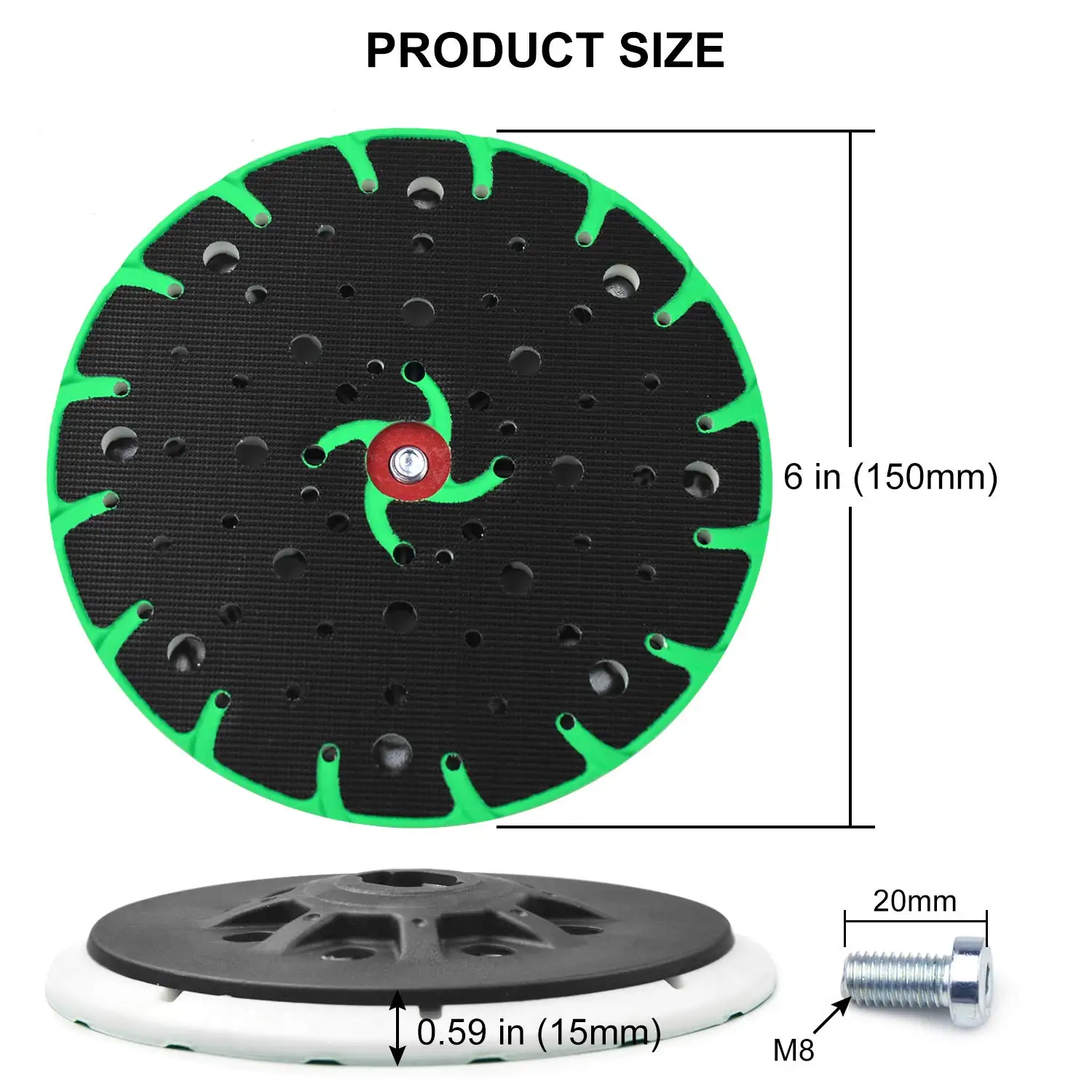 6 Inch 150mm Multi-Hole Dust F - Power Tools Festool recensie en prijs