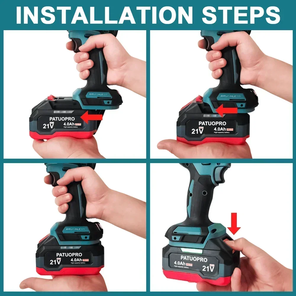 18-21V 2.0Ah 4.0Ah 6.0Ah Recha - Power Z Tools recensie en prijs
