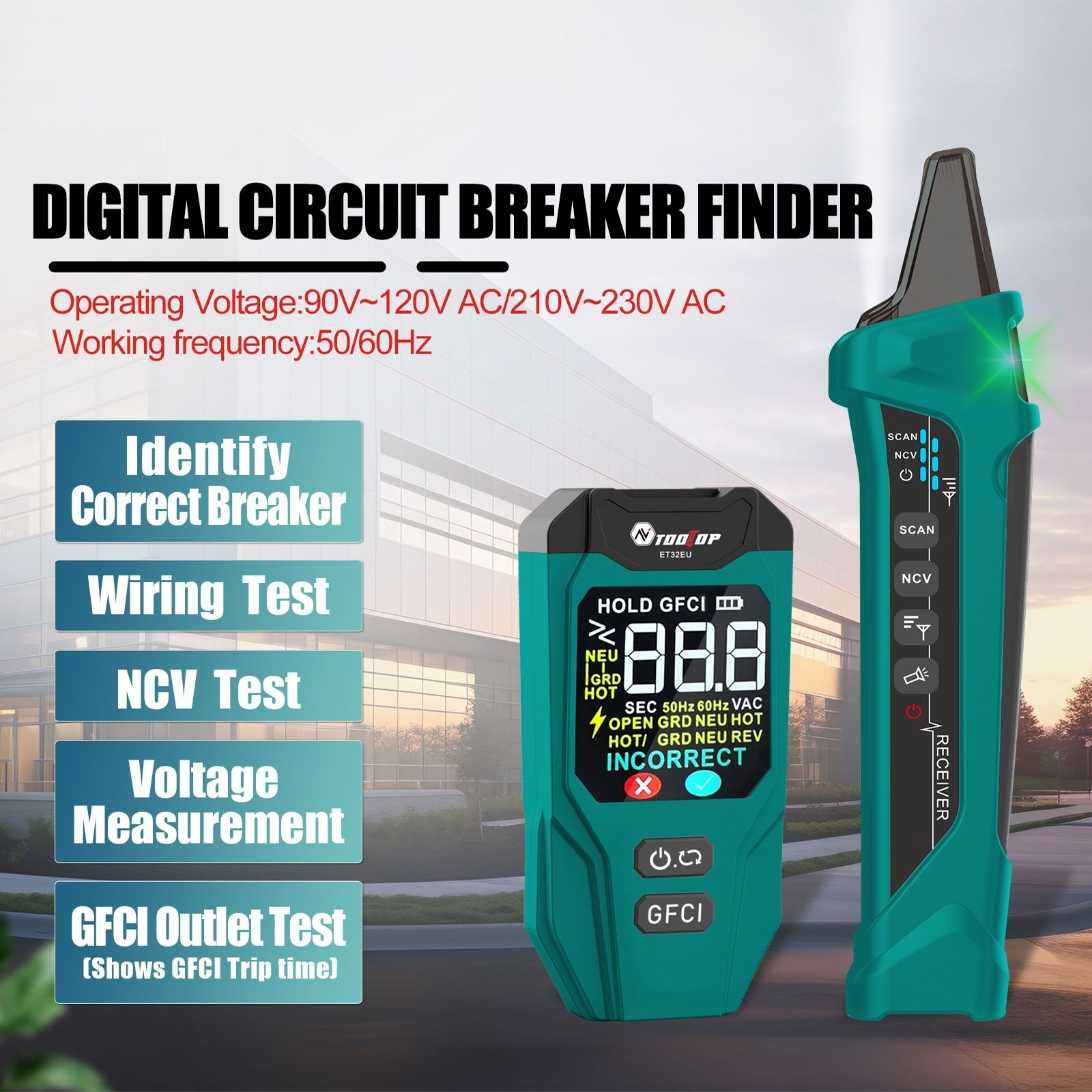 TOOLTOP ET32 Digital Circuit B - Power Tools Uk Review recensie en prijs