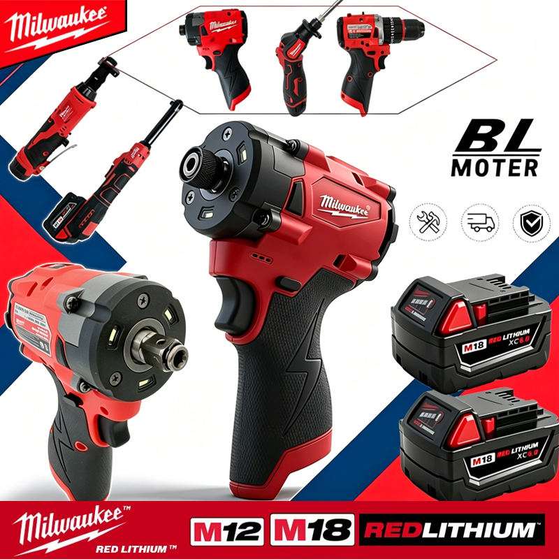Milwaukee12-18V Cordless Elect - Power Tools Impact Wrench recensie en prijs